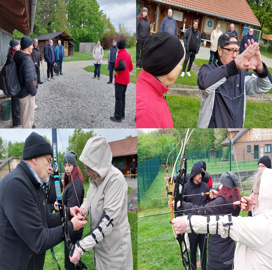 Impressionen des Lehrgangs zusammen mit IN VIA