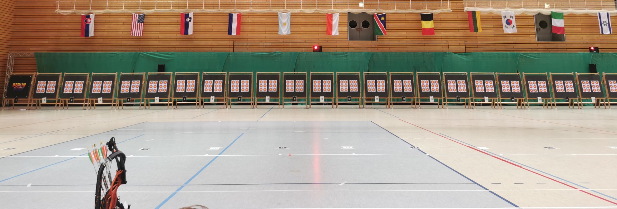 Scheibenaufstellung im Horst Korber Sportzentrum