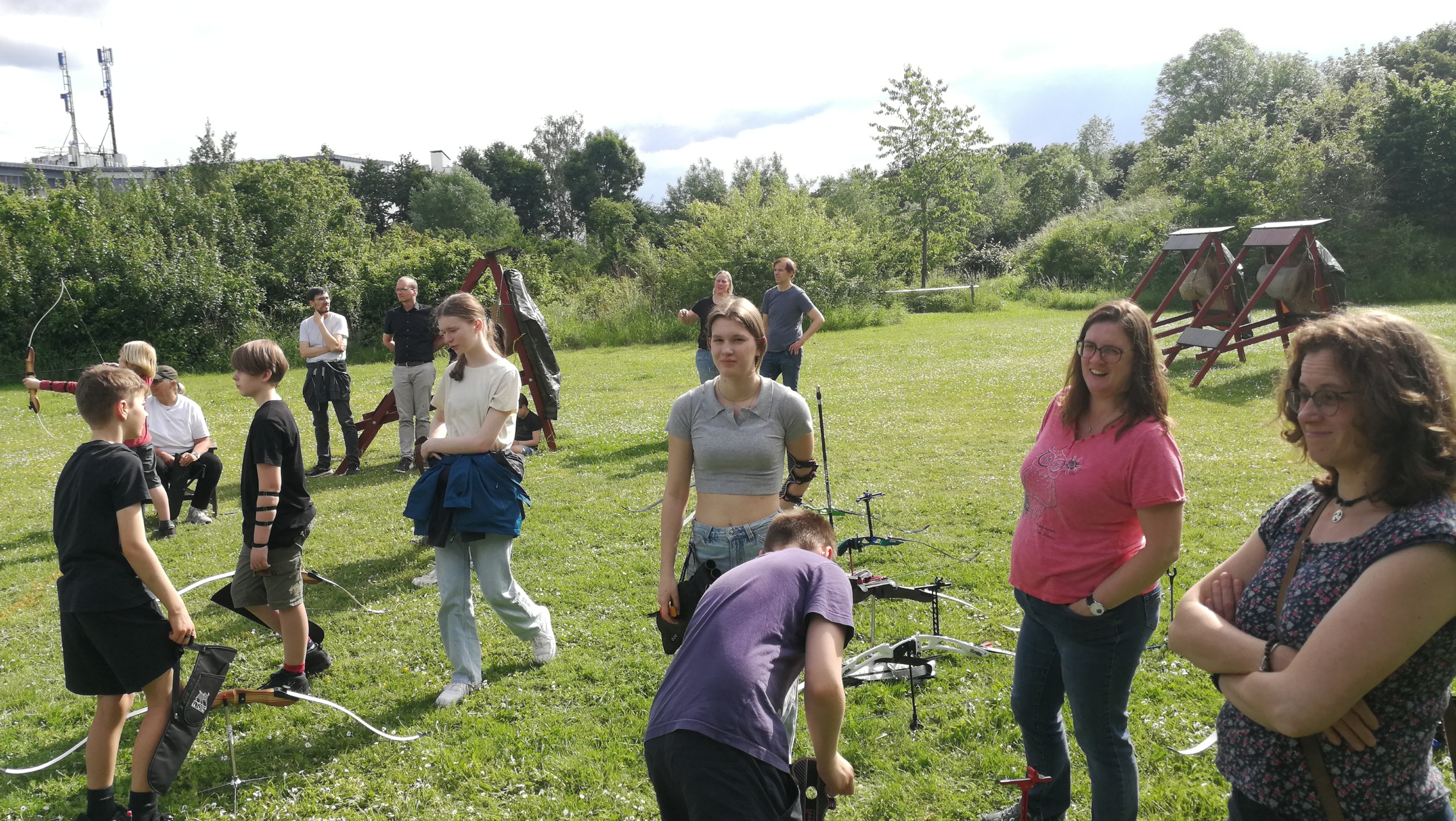 Trubel an der Schießlinie